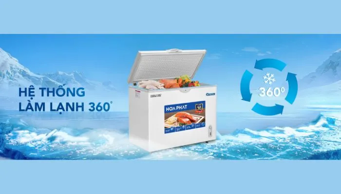 Hệ thống làm lạnh 360 độ